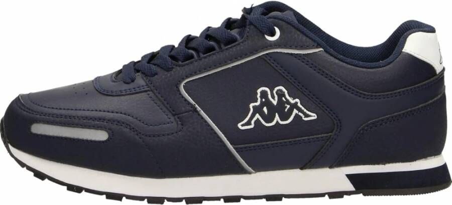 Kappa Logo Veterschoenen Met Platte Zool Black Heren