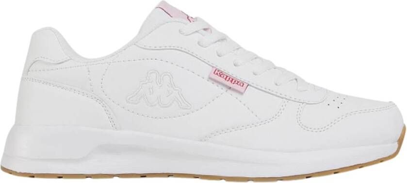 Kappa Witte Unisex Sneakers Base II White Heren