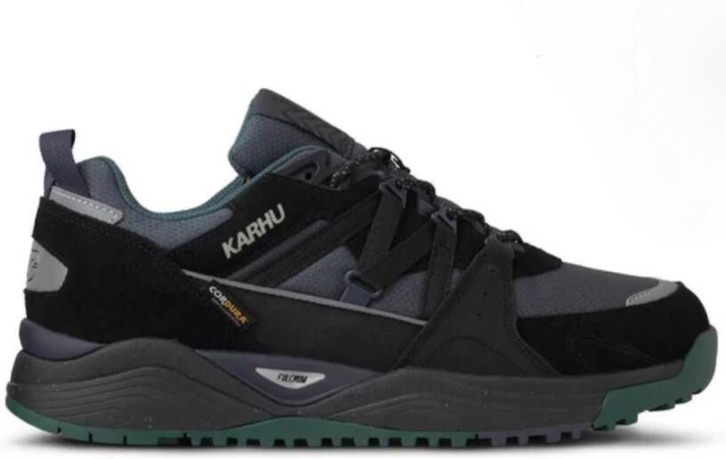 Karhu Outdoor-klaar Sneakers met Cordura en Suède Gray Heren