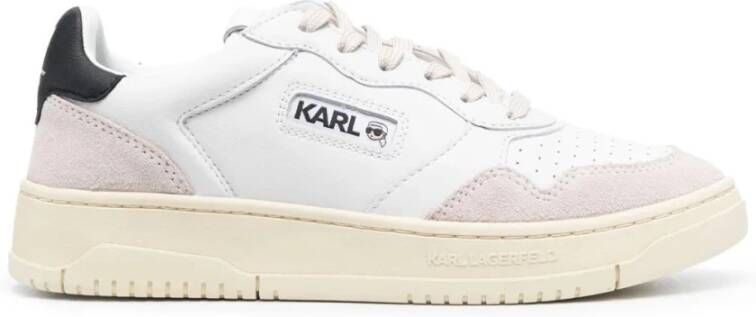 Karl Lagerfeld Sneakers Krew Kounter Low Lace Wit Dames