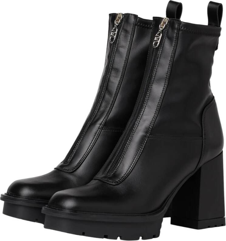 Karl Lagerfeld Boots & laarzen Voyage VI Ankle Zip Boot in zwart