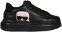 Karl Lagerfeld Contrasterende lage sneakers Black Dames - Thumbnail 1