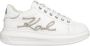 Karl Lagerfeld Luxe Sneaker Verhoog Stijl White - Thumbnail 45