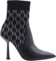 Karl Lagerfeld Boots & laarzen Pandara Monogram Knit Ankle in zwart - Thumbnail 2