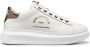 Karl Lagerfeld Geëmbosseerd Logo Leren Sneakers White Heren - Thumbnail 1