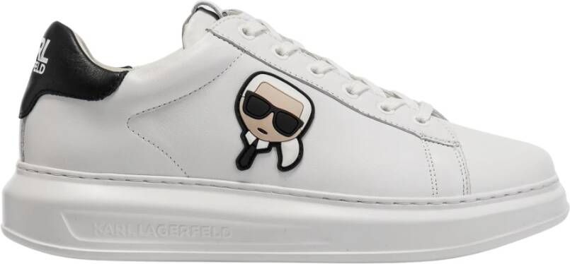 Karl Lagerfeld Heren Kapri Ikonic 3D Sneakers White Heren