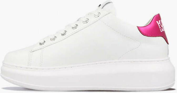 Karl Lagerfeld Kapri Karl Ikonic Lo Lace Sneakers Kl62530 01P 41 Wit Heren