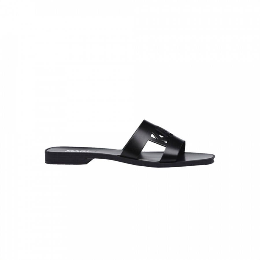 Karl Lagerfeld Slippers Skoot Ii Karl Cut-Out in zwart