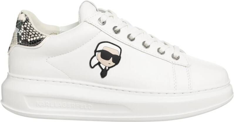 Karl Lagerfeld K Ikonik Kapri Sneakers White Dames