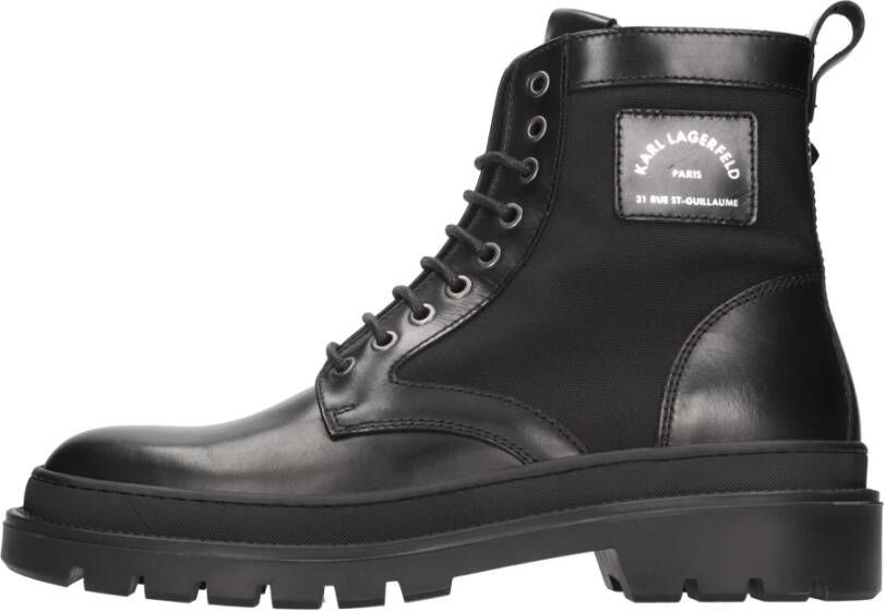 Karl Lagerfeld Outland Maison Boots Zwart Heren