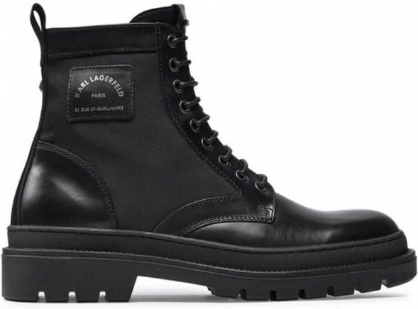 Karl Lagerfeld Outland Maison Boots Zwart Heren