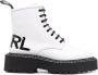 Karl Lagerfeld Patrol II borstel logo booties White Dames - Thumbnail 1