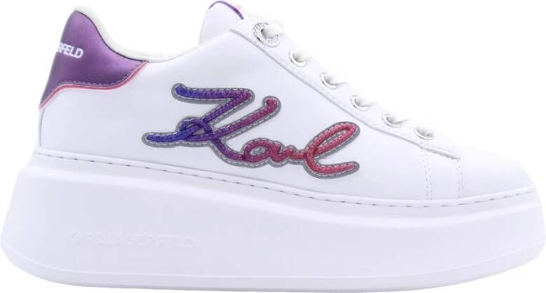 Karl Lagerfeld Plumbago Sneaker White Dames