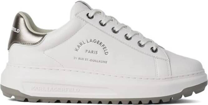 Karl Lagerfeld Rue St-Guillaume Kapri Lug sneakers White Dames