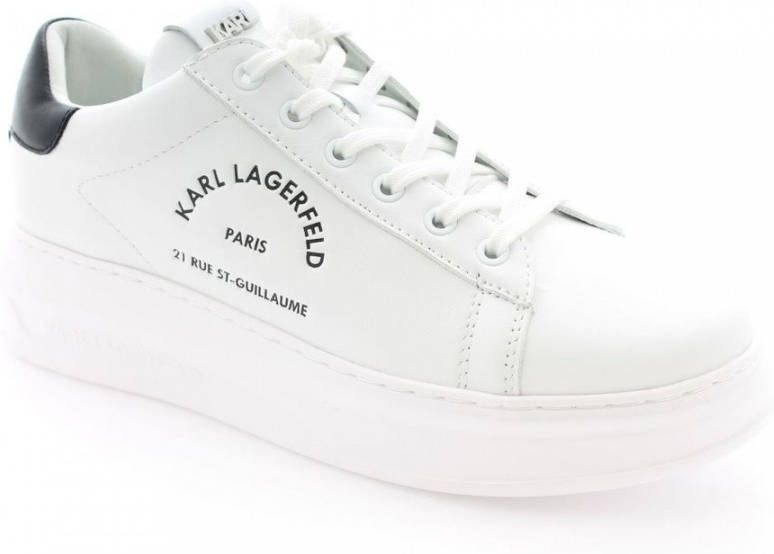 Karl Lagerfeld Kapri Maison Lace Sneakers Wit Heren