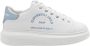 Karl Lagerfeld Sneakers kapri kl62539f witte tekst lthr White Dames - Thumbnail 1