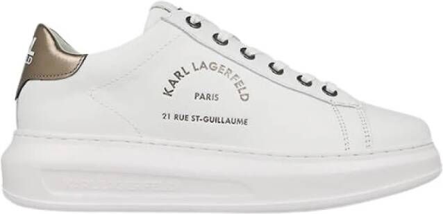 Karl Lagerfeld Sneakers Kapri Maison Karl Lace in wit