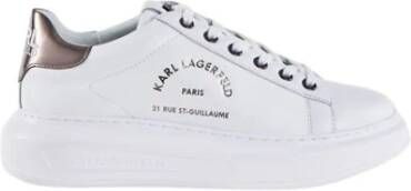 Karl Lagerfeld Sneakers Kapri Maison Karl Lace in wit