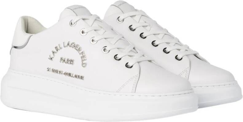 Karl Lagerfeld Sneakers Kapri Maison Karl Lace in wit