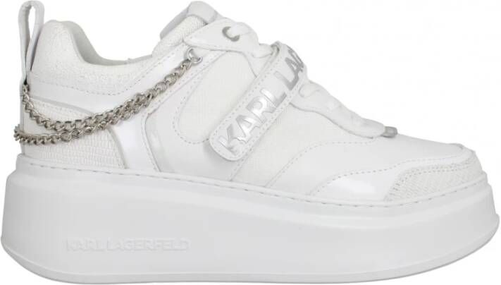 Karl Lagerfeld Sneakers Anakapri Strap Lo Lace in wit