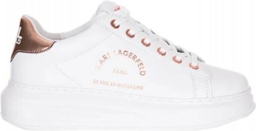 Karl Lagerfeld Sneakers KAPRI Maison Karl Lace in wit