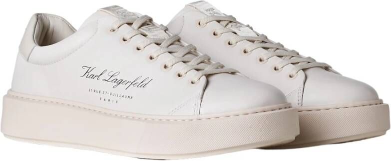 Karl Lagerfeld Sneakers Hotel Karl Maxi Kup Low Lace Wit Heren