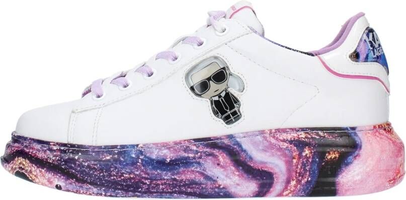 Karl Lagerfeld Sneakers Wit White Dames