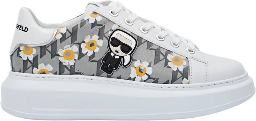 Karl Lagerfeld Sneakes Kapiryric Daisymy Wors Knis622 0 White Dames