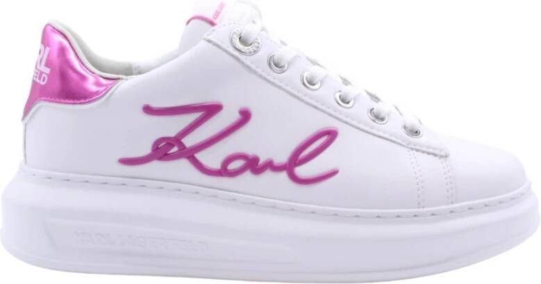 Karl Lagerfeld Stijlvolle Palekas Sneakers White Dames