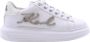 Karl Lagerfeld Luxe Sneaker Verhoog Stijl White - Thumbnail 38