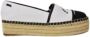 Karl Lagerfeld Witte Kant Mode Schoenen Ss20 White Dames - Thumbnail 1