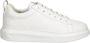 Karl Lagerfeld Witte Leren Heren Sneakers Essential White Heren - Thumbnail 1