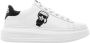 Karl Lagerfeld Witte Leren Sneakers Kapri Kl62530N White Dames - Thumbnail 1