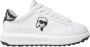 Karl Lagerfeld Witte leren sneakers Kapri Lug White Heren - Thumbnail 1