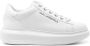 Karl Lagerfeld Witte Leren Sneakers met Logodetails White Dames - Thumbnail 1