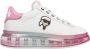 Karl Lagerfeld Witte Sneaker Kapri Kushion White Dames - Thumbnail 1