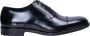 Karl Lagerfeld Zwarte Leren Oxford Veterschoenen Black Heren - Thumbnail 1