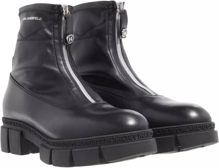 Karl Lagerfeld Boots & laarzen ARIA Zip Stretch Boot in zwart