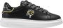 Karl Lagerfeld Zwarte Leren Sneakers Kapri Black Heren - Thumbnail 1