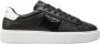 Karl Lagerfeld Zwarte Leren Sneakers Maxi Kup Black Heren - Thumbnail 1