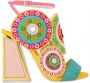 Kat Maconie Geborduurde Cirkel Detail Hoge Hak Schoenen Multicolor Dames - Thumbnail 3