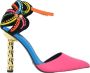 Kat Maconie Kristalversierde hoge hak sandalen Multicolor Dames - Thumbnail 4