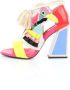 Kat Maconie Kleurrijke Papegaai Franje Sandalen Multicolor Dames - Thumbnail 3