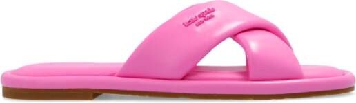 Kate Spade Slippers met logo Pink Dames