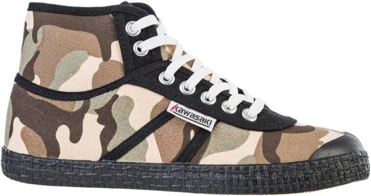 Kawasaki Camouflage Sneakers Multicolor Dames