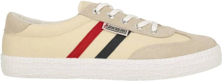 Kawasaki Canvas Schoen Fuzion 2.0 Rosy Sand Beige Heren