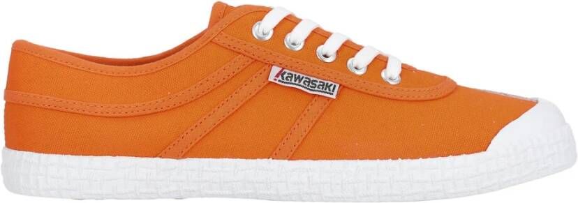 Kawasaki Canvas Sneakers Orange Heren