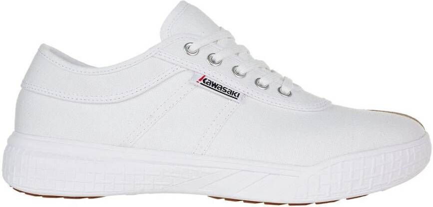 Kawasaki Canvas Sneakers White Heren