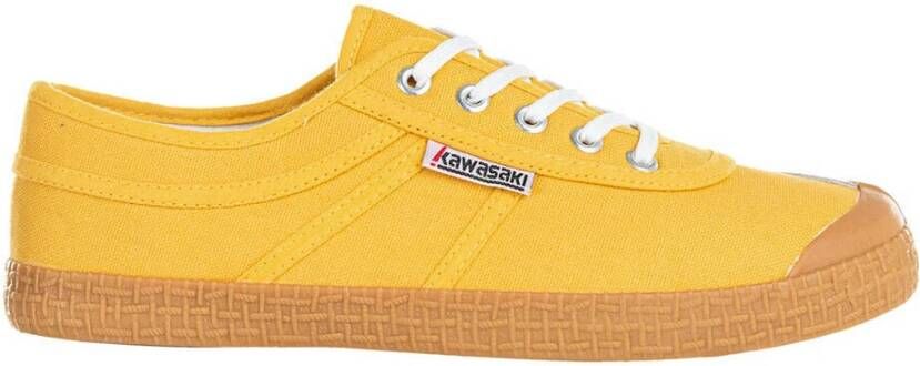 Kawasaki Eco Canvas Sneakers Yellow Heren