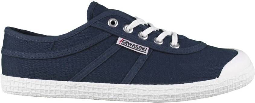 Kawasaki Originele Canvas Sneakers Blue